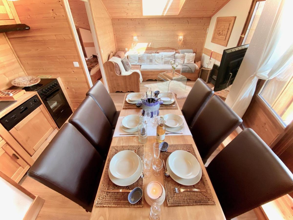 Appt 3Ch, Au Pied Des Pistes A La Deco Soignee Apartment Flumet Ngoại thất bức ảnh