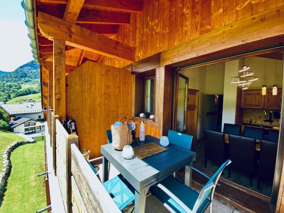 Appt 3Ch, Au Pied Des Pistes A La Deco Soignee Apartment Flumet Ngoại thất bức ảnh