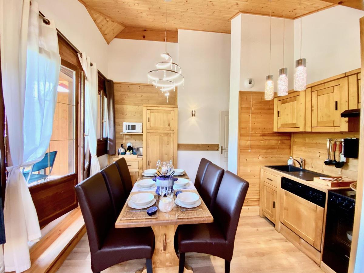 Appt 3Ch, Au Pied Des Pistes A La Deco Soignee Apartment Flumet Ngoại thất bức ảnh