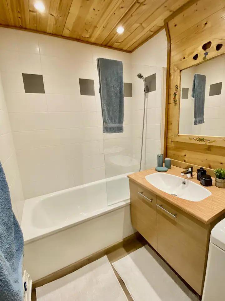 Appt 3Ch, Au Pied Des Pistes A La Deco Soignee Apartment Flumet Ngoại thất bức ảnh